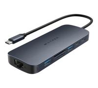 HYPER HD4006GL - PortReplicator/docking station, USB-C, 11 porte