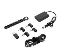 Targus Legacy 65W DC Power Splitter per DOCK310, DOCK315 con punte e barra di memorizzazione punta (ACA48GLZ), nero, Taglia unica, Regolare