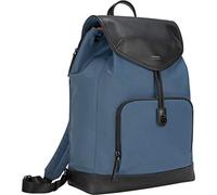 Targus Newport Drawstring Travel and Commute Backpack with Protective Storage fit up to 15-Inch Laptop, Blue (TSB96403GL)