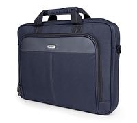 Targus Slim Briefcase with Crossbody Shoulder Bag, 16" Classic Topload-Custodia per Notebook Unisex-Adulto, Blu, 16 inch