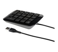 Targus Tastierino numerico con cavo USB per computer portatile desktop PC, dimensioni palmare (AKP10EU), nero