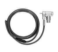 Cavo antifurto Targus ASP95GL 2 m Chiave Acciaio zincato Argentato