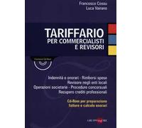 Tariffario per commercialisti e revisori. Con CD-ROM
