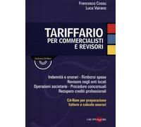 Tariffario per commercialisti e revisori. Con CD-ROM