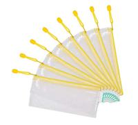Tarifold 509044 Zip Tasche Zipper, DIN lungo, PVC, Giallo