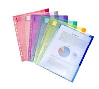 Tarifold A4 Punched Plastic Wallets / Envelopes / Folders / Poly Pockets for Rin