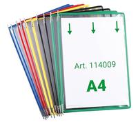 Tasche di ricambio per leggio T Technic - A4 - colori assortiti - Tarifold - set 10 pezzi