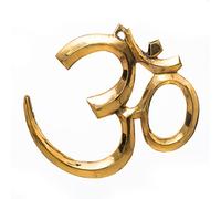 Tarini Gallery Scultura spirituale religiosa in ottone da appendere alla porta e alla parete, statua indiana antica, simbolo di buon auspicio, per l'ingresso di casa, tempio, puja, decorazione,