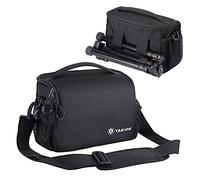 TARION Borsa a tracolla per fotocamera, Borsa a tracolla per fotocamera Borsa per fotocamera piccola per fotocamere SLR DSLR, obiettivi, accessori (TSB-S)