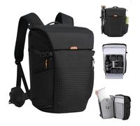 TARION Grande Zaino Fotografico Professionale - Zaino per Fotocamera con Scomparto per Laptop da 16 pollici - Patta Superiore Magnetica e Cintura Staccabile, Copertura Antipioggia (Thorner)