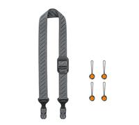 TARION Magislide - Tracolla magnetica a sgancio rapido per fotocamera | Dyneema - 4 ancoraggi di sicurezza con cordino, capacità di carico 50 kg, 83-141 cm, regolabili, per fotocamere DSLR SLR