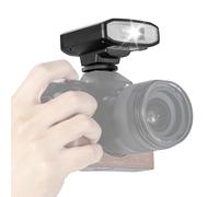 TARION Mini Flash Speedlite GN13 con Controllo Ottico S1/S2 22 Livelli di Potenza (1/128~1/1) per Fotocamera Sony Canon Nikon Fuji Olympus (SL01 Nero)