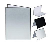 TARION Riflettore di luce in cartone 3 in 1 per fotografia alimentare, pieghevole, diffusore di luce per prodotti e fotografie di natura morta (A3 (41,9 x 29,7 cm)