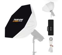 TARION Softbox Fotografico Bowens per Studio: Softbox Fotografia a Sgancio Rapido per Luci COB Video Blitz con Borsa da Trasporto Compatibile(65cm)
