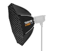 TARION Softbox per fotografia con supporto Bowens: 55 cm pieghevole Quick Release Softbox con glitter ottagonale Soft Box per studio fotografico flash luce Softbeam (OC-55F)
