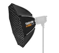TARION Softbox per fotografia con supporto Bowens: 65 cm pieghevole Quick Release Softbox con glitter ottagonale Soft Box per studio fotografico flash luce Softbeam (OC-65F)