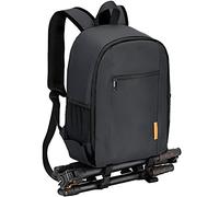 TARION TBS Zaino fotografico Zaino fotografico SLR piccolo Zaino per fotocamera impermeabile Borsa per fotocamera leggera e compatta con copertura antipioggia (nero)