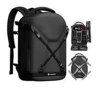 TARION TRH custodia per fotocamera con zaino per fotocamera con custodia rigida, borsa per fotocamera antiurto, resistente all'acqua e all'abrasione con scomparto per laptop da 14,5 pollici