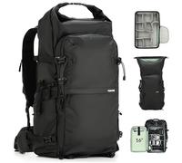 TARION Zaino Fotograifco Trekking Grande: Zaino Fotocamera Reflex Impermeabile Borsa Fotografica Professionale con Scomparto per Laptop da 16 per DSLR Drone Xprober
