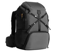 TARION Zaino per fotocamera da trekking, grande zaino per fotocamera, impermeabile, con scomparto per computer portatile, impermeabile, per droni, SLR DSLR, lenti a specchio (HX-XL, grigio), grigio.,