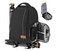 TARION TB-02 Zaini per fotocamere Porta Piccolo Zaino Fotocamara Laptop Trekking Impermeabile per PC 15" Camara Reflex Obiettivo Treppiede Zaino Macchina Fotografica Compatto