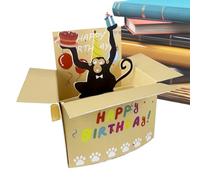 Tarjeta De Cumpleaños 3D Divertida - Tarjeta Pop-Up De Cumpleaño Para Familia Y Amigos, Feliz 3d Funny Birthday, Saludo Para Niño Niña Hijo Papá Mamá Esposo Esposa Hermana Amigo Adultos