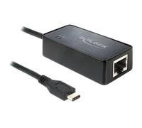 Tarjeta de Red Delock 62642 USB 3.2 Gen 2 1000 Mbit/s Nero