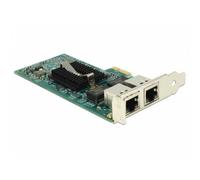 Tarjeta de Red Delock 89944 PCI Express 1000 Mbit/s Doppia Porta RJ-45 Gigabit