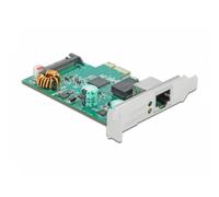 Tarjeta de Red Delock PCI Express 2,5G PoE+ 1xRJ45 4000 Mbit/s