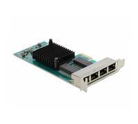 Tarjeta de Red Delock PCI Express 4 Porte Gigabit Ethernet 4000 Mbps Interna