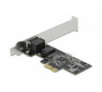 Tarjeta de Red Delock PCI Express x1 2,5 Gigabit Ethernet 2500 Mbps LED