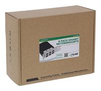 Tarjeta de Red InLine 51127C PCI Express 6 Porte 1 Gbit VLAN Jumbo Frames