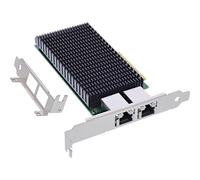 Tarjeta de Red InLine 51128A PCI Express x8 10 Gbit s Dual RJ-45