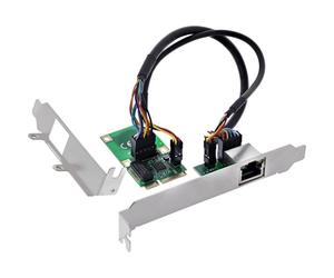 Tarjeta de Red InLine 76622V PCI Express Mini Card 1000 Mbit/s RJ45