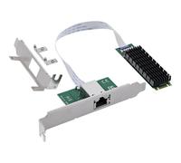 InLine Schnittstellenkarte M.2 B+M zu 10 Gb/s RJ45 (76660Y)