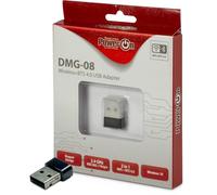 Tarjeta de Red Intertech DMG-08 USB 150 Mbit/s Wi-Fi 4 Bluetooth