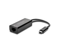 Tarjeta de Red Kensington CA1100E USB-C Gigabit Ethernet Plug & Play Nero