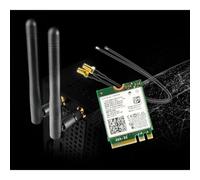 Tarjeta di Rete ASRock DeskMini WiFi Kit M.2 Wireless WLAN Bluetooth Antenna Esterna