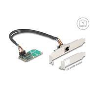 Tarjeta di Rete DeLock 95268 Mini PCI Express Gigabit Ethernet RJ45 Low Profile