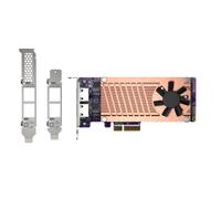 Tarjeta di Rete QNAP QM2-2P2G2T PCI Express 2.5GbE Dual M.2 NVMe