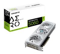 Gigabyte GeForce RTX 5060 AERO OC 8G Scheda Grafica - 8GB GDDR7, 128bit, PCI-E 5.0, 2595 MHz Frequenza core, 3 x DisplayPort, 1 x HDMI, GV-N5060AERO OC-8GD