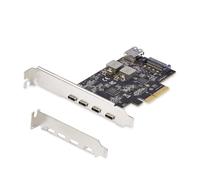 StarTech.com - Scheda di Espansione PCIe USB a 5 porte, USB 3.2 10Gbps, scheda PCI Express con 4 porte USB-C, 1 porta interna USB-A, scheda controller - SPEDIZIONE GRATUITA