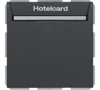 Tarjetero hotel electrónico, S/B, antracita