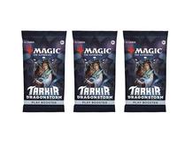 Tarkir: Dragonstorm - 3X Play Booster | Inglese | 14 carte da gioco | Magic: The Gathering MTG | Draft & Set Booster combinato