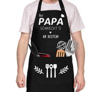 Tarklanda Grembiule da Papà, Uomo Grembiule in Cotone, Regalo per Papà per il Compleanno Festa del papà Natale