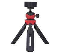 tarlink Mini Tripod con adattatore per treppiede in alluminio, Supporto portatile per treppiede Mini, Altezza e inclinazione regolabili, Funziona con l'adattatore per