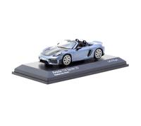 Tarmac Works 1/64 - Porsche 718 Spyder RS Vanadium Grey Metallic