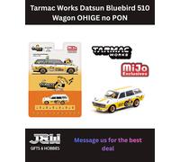 Tarmac Works Datsun Bluebird 510 Wagon OHIGE no PON 1/64