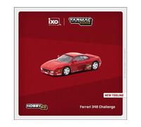 Tarmac Works Ferrari 348 Challenge Presentazione Rosso Hobby64 1/64