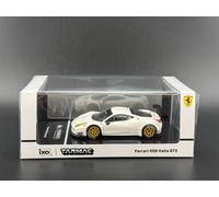 Tarmac Works Ferrari 458 Italia GT3 Bianca IXO Modelli Collab Road64 1/64